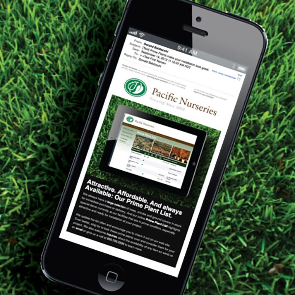 Subscribe to Pacific Nurseries eNewsletter