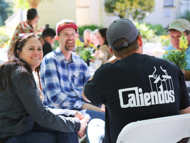Bay Area Landscape Pros connect and relax | Pacific Nurseries 150 Anniversary