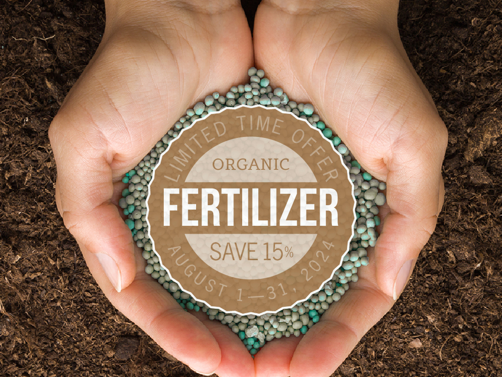 Organic Fertilizer Savings | Pacific Nurseries